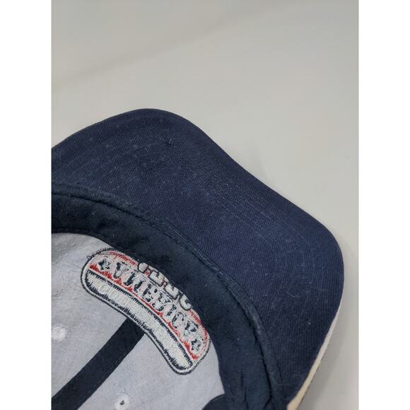 Crossroads God Bless America In God We Trust Patriotic Slideback Hat OSFA Blue - Picture 9 of 10